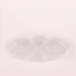12" Clear Vinyl Plant Saucers