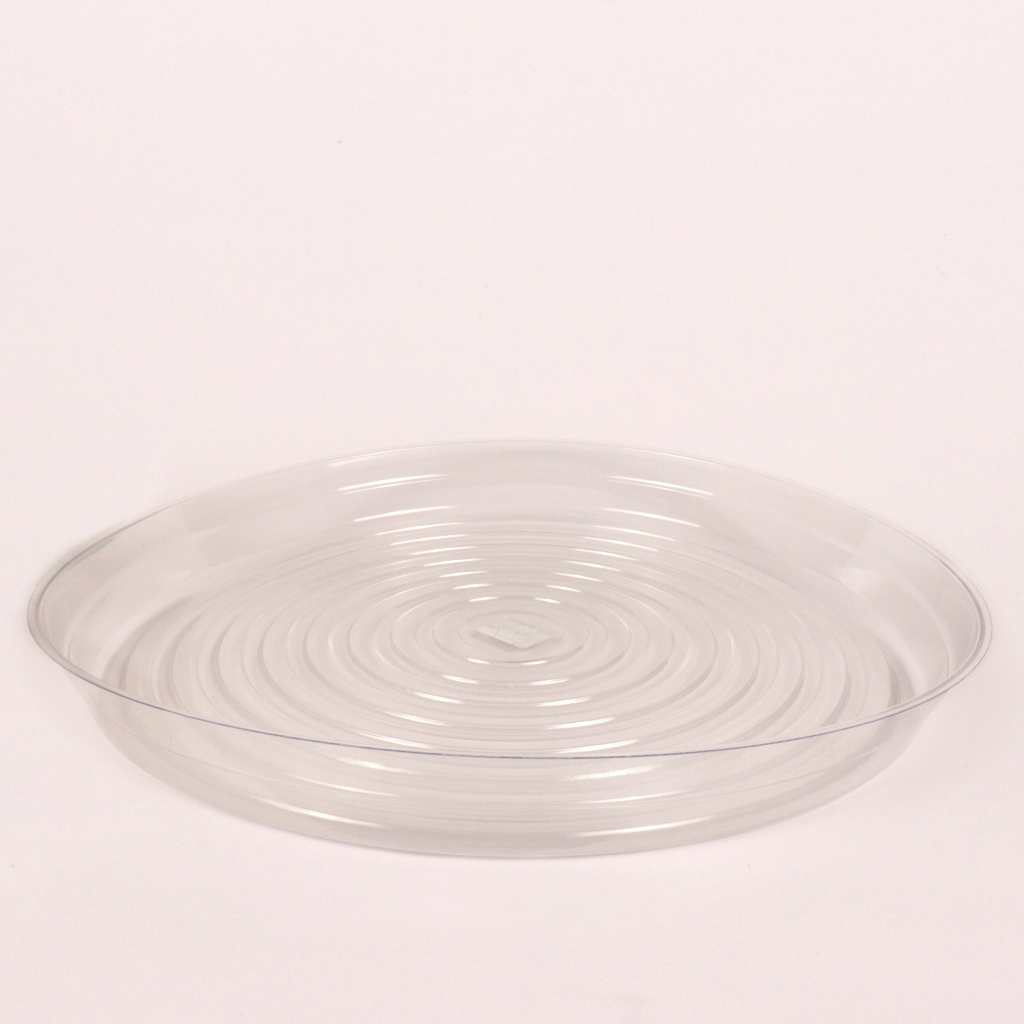 16" Clear Vinyl Plant Saucers