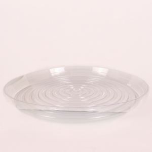 17" Clear Vinyl Plant Saucers