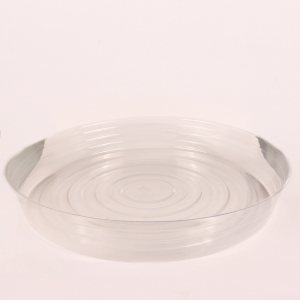 21" Clear Vinyl Plant Saucers