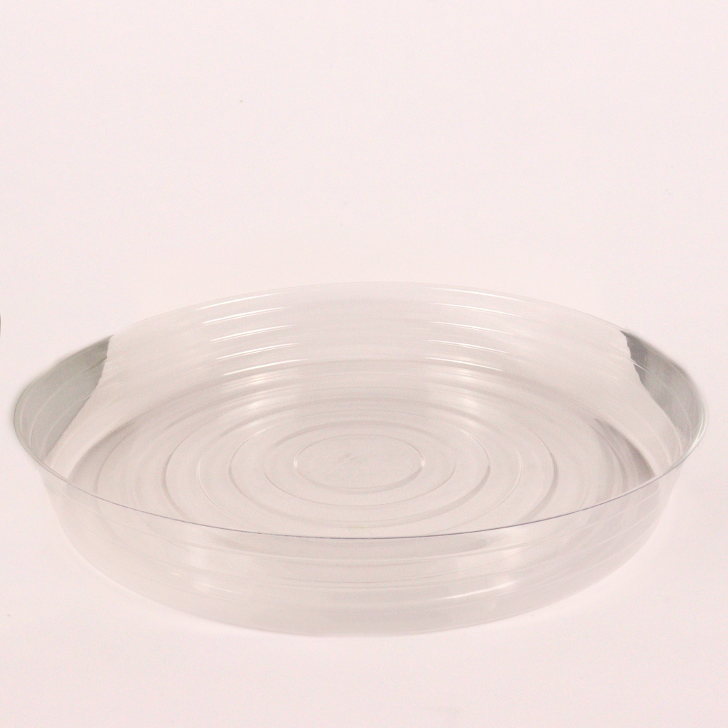 21" Clear Vinyl Plant Saucers