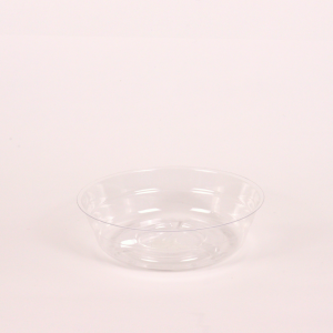 4" Clear Vinyl Plant Saucers