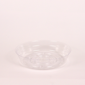 5" Clear Vinyl Plant Saucers