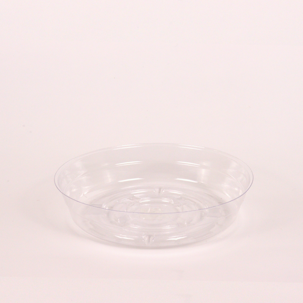 5" Clear Vinyl Plant Saucers