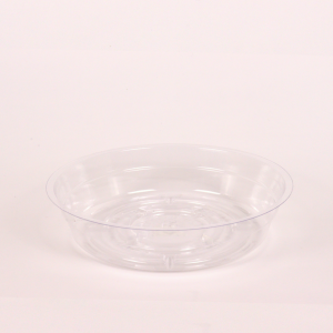 6" Clear Vinyl Plant Saucers