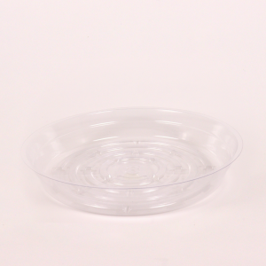 8" Clear Vinyl Plant Saucers