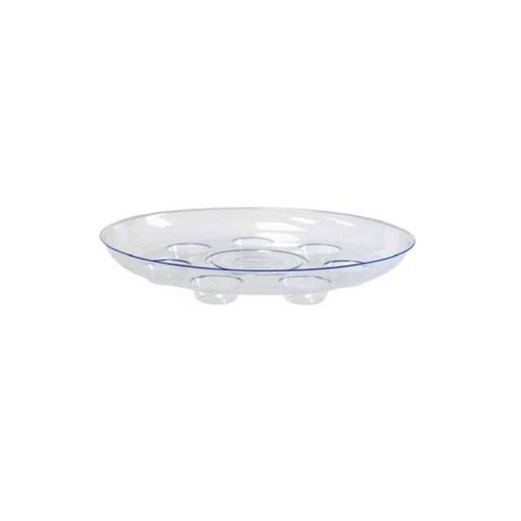 10" Clear Carpet Saver Plant Saucers